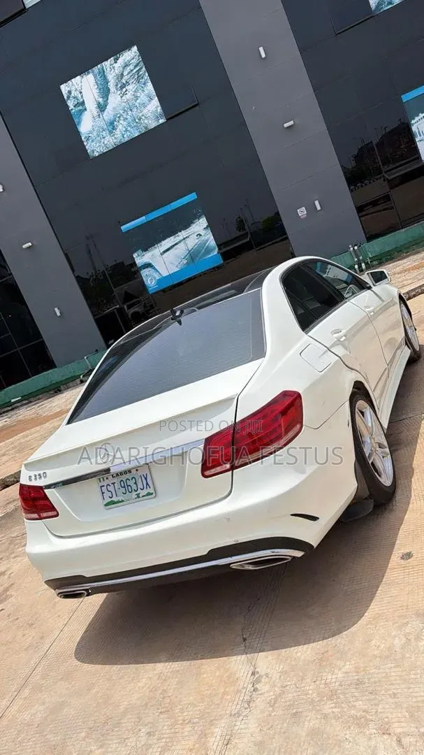 Mercedes-Benz E350 2012 White