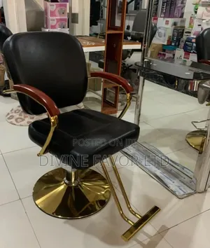 Unisex Salon Chair With Footrest