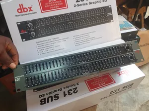 Professional DBX 231 SUB Double Equalizer