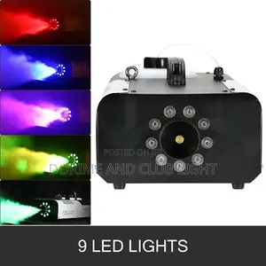 1500watts LED FOG MACHINE With Round Led