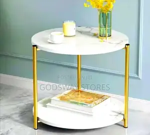 Modern Round Coffee Table / Side Table