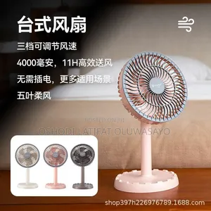 Rechargeable Rotating Fan