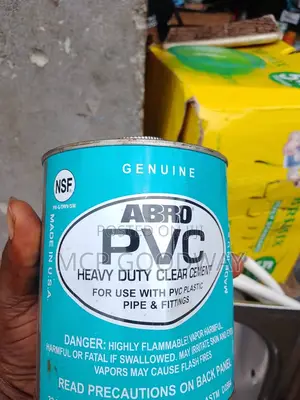 Abro PVC Heavy Duty Clear Cement / Pipe Fittings