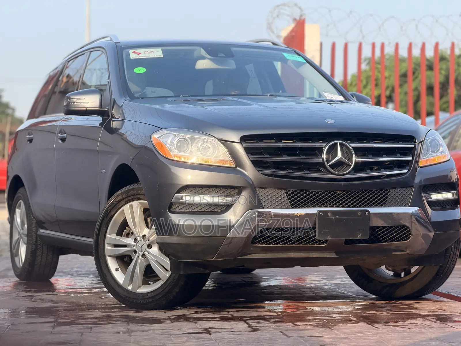 Mercedes-Benz M Class ML 350 4Matic 2012 Gray
