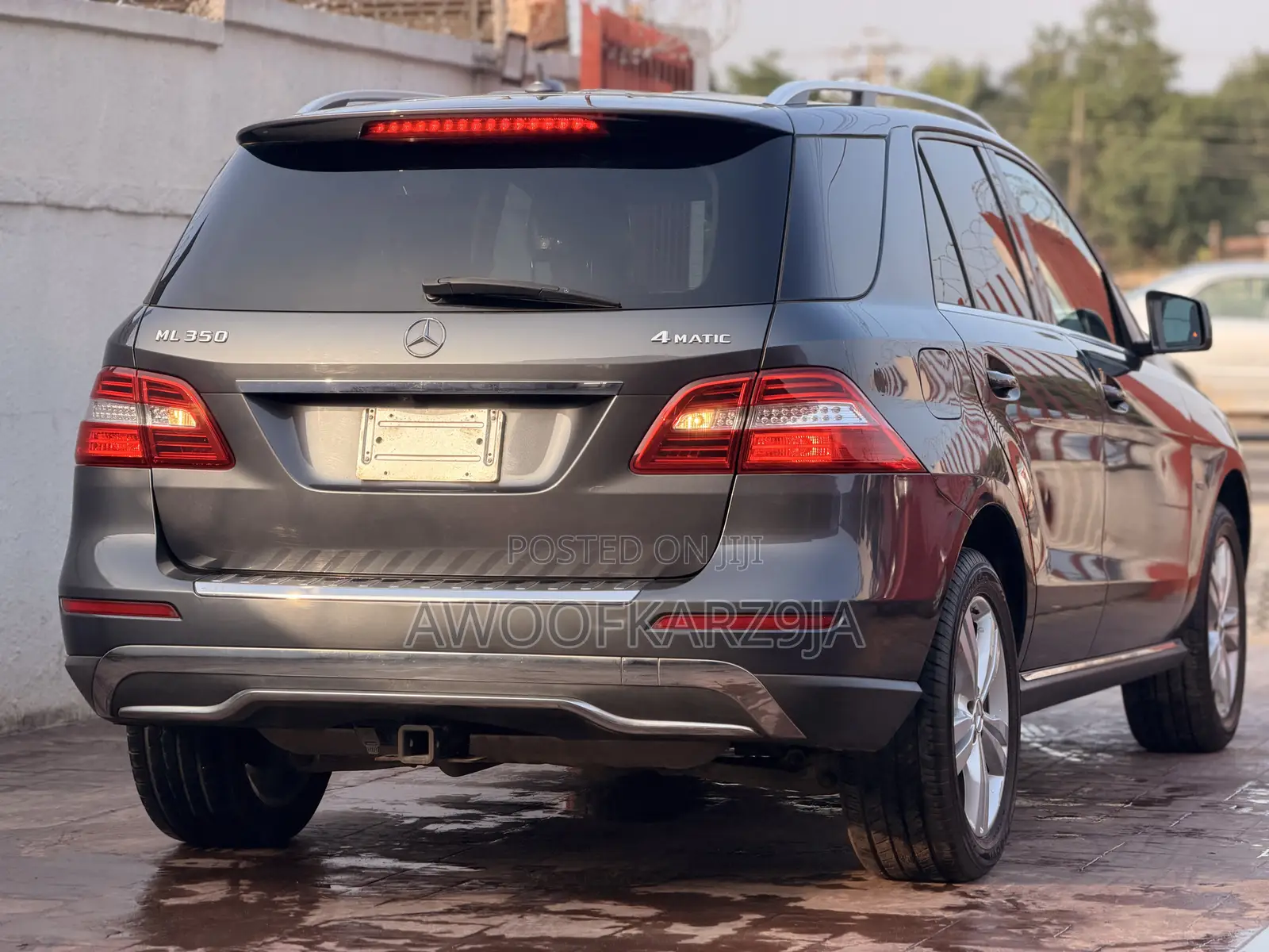 Mercedes-Benz M Class ML 350 4Matic 2012 Gray