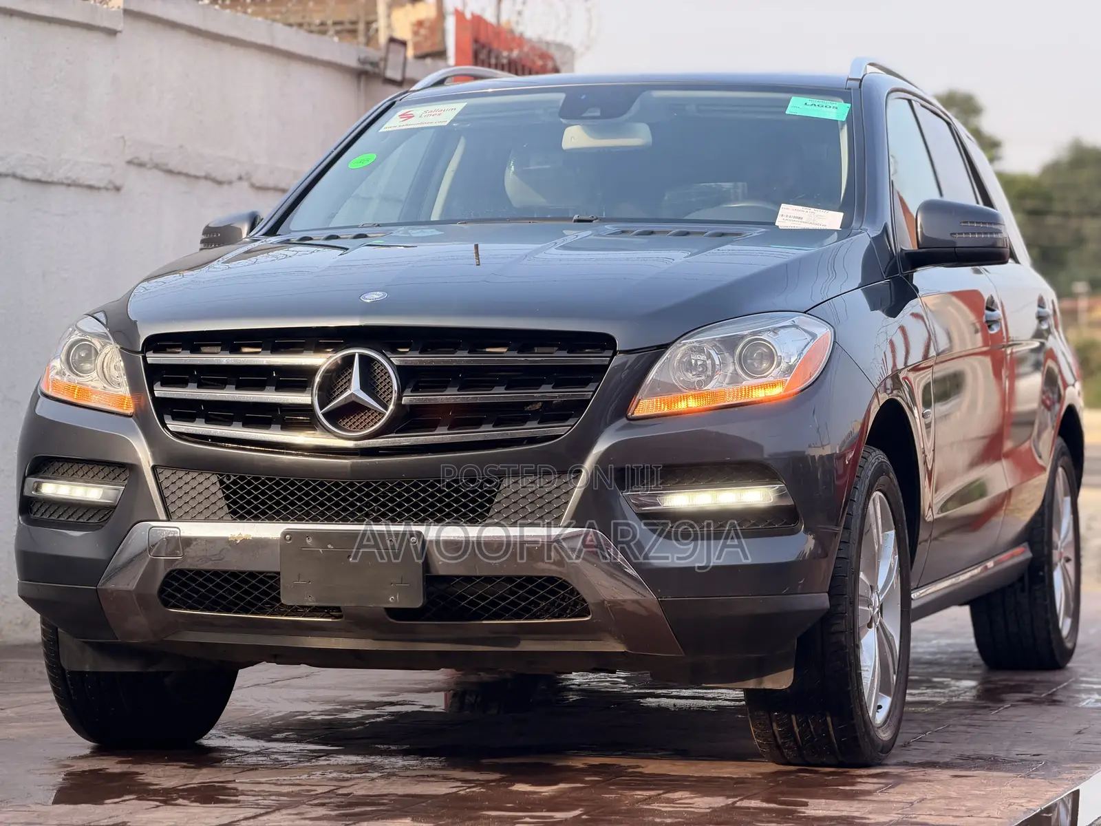 Mercedes-Benz M Class ML 350 4Matic 2012 Gray