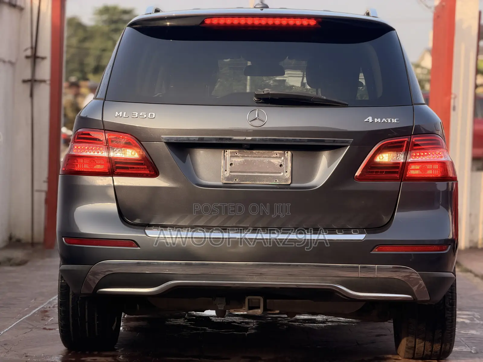 Mercedes-Benz M Class ML 350 4Matic 2012 Gray