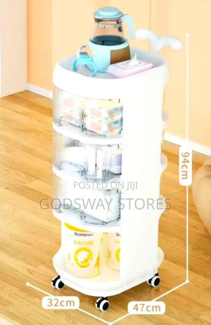 Mobile Snacks Storage Rack
