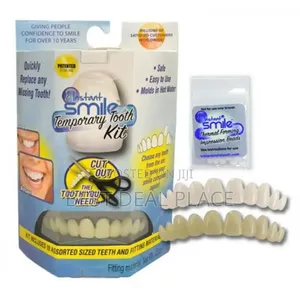 Moldable False Teeth Veneers, Adjustable Temporary Smile Denture