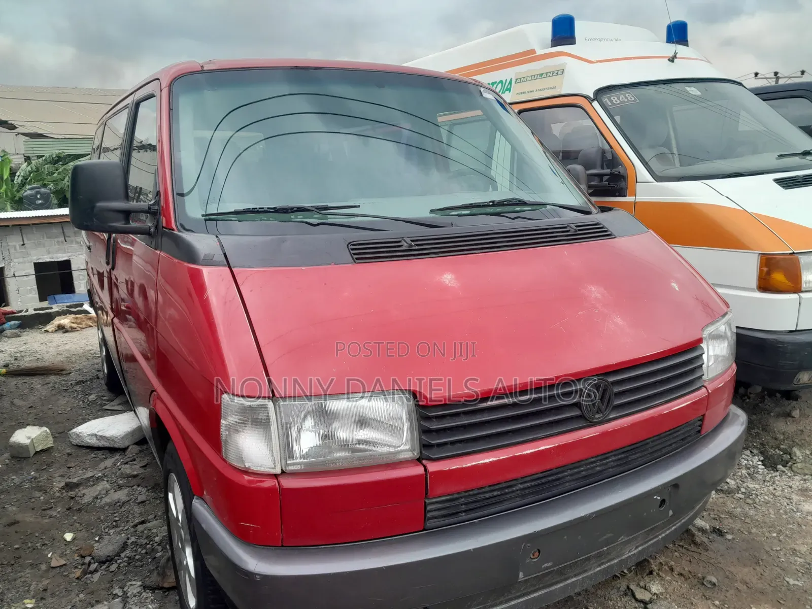 Volkswagen Transporter 2002 Red