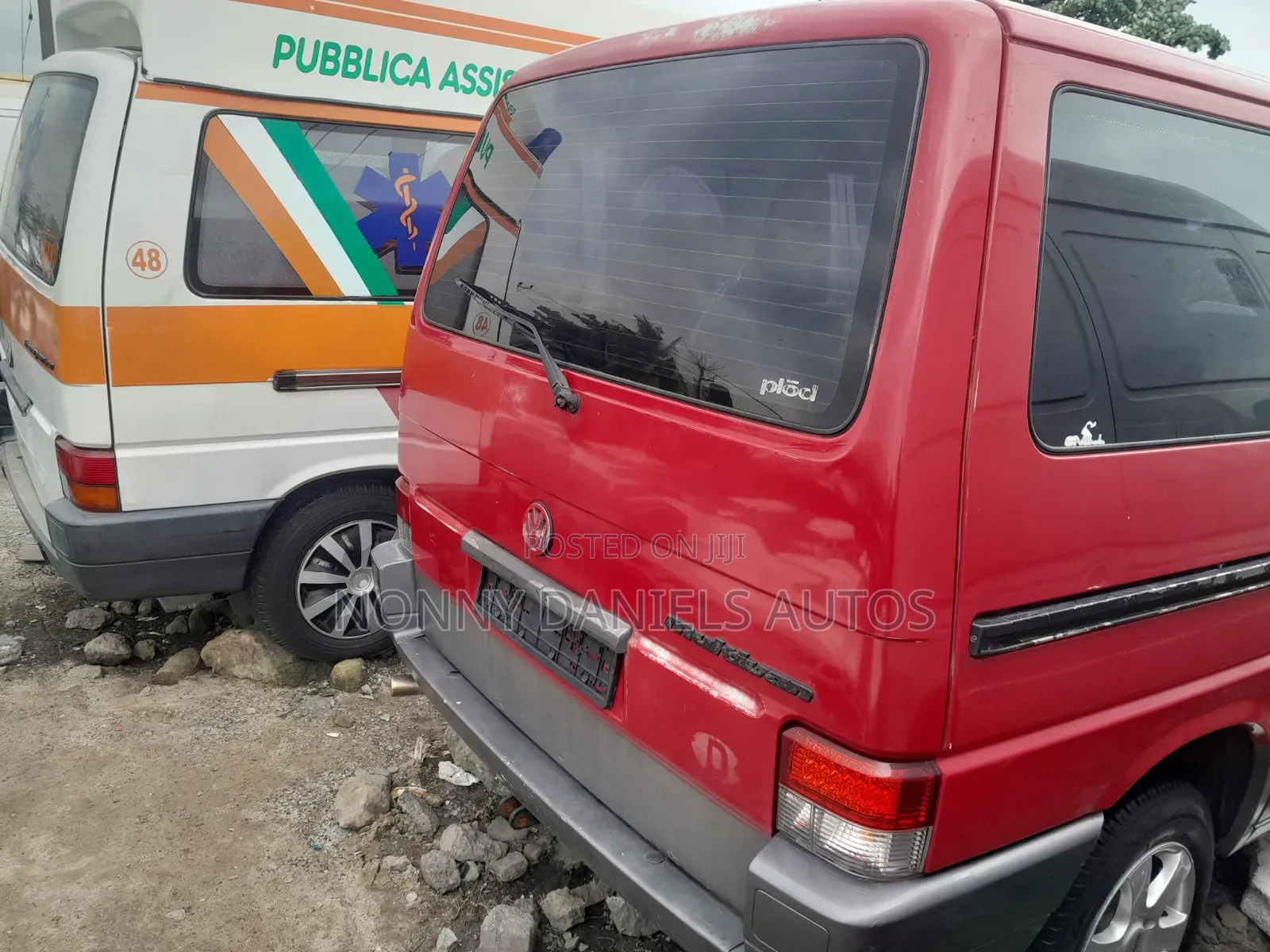 Volkswagen Transporter 2002 Red