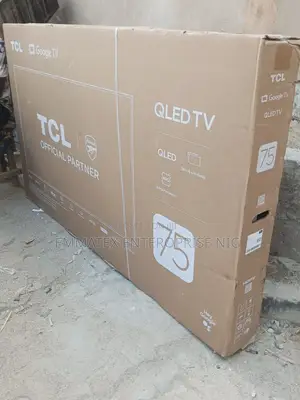 TCL 75 Inches Google Qled TV