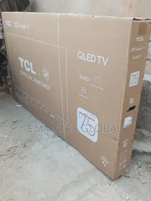 TCL 75 Inches Google Qled TV