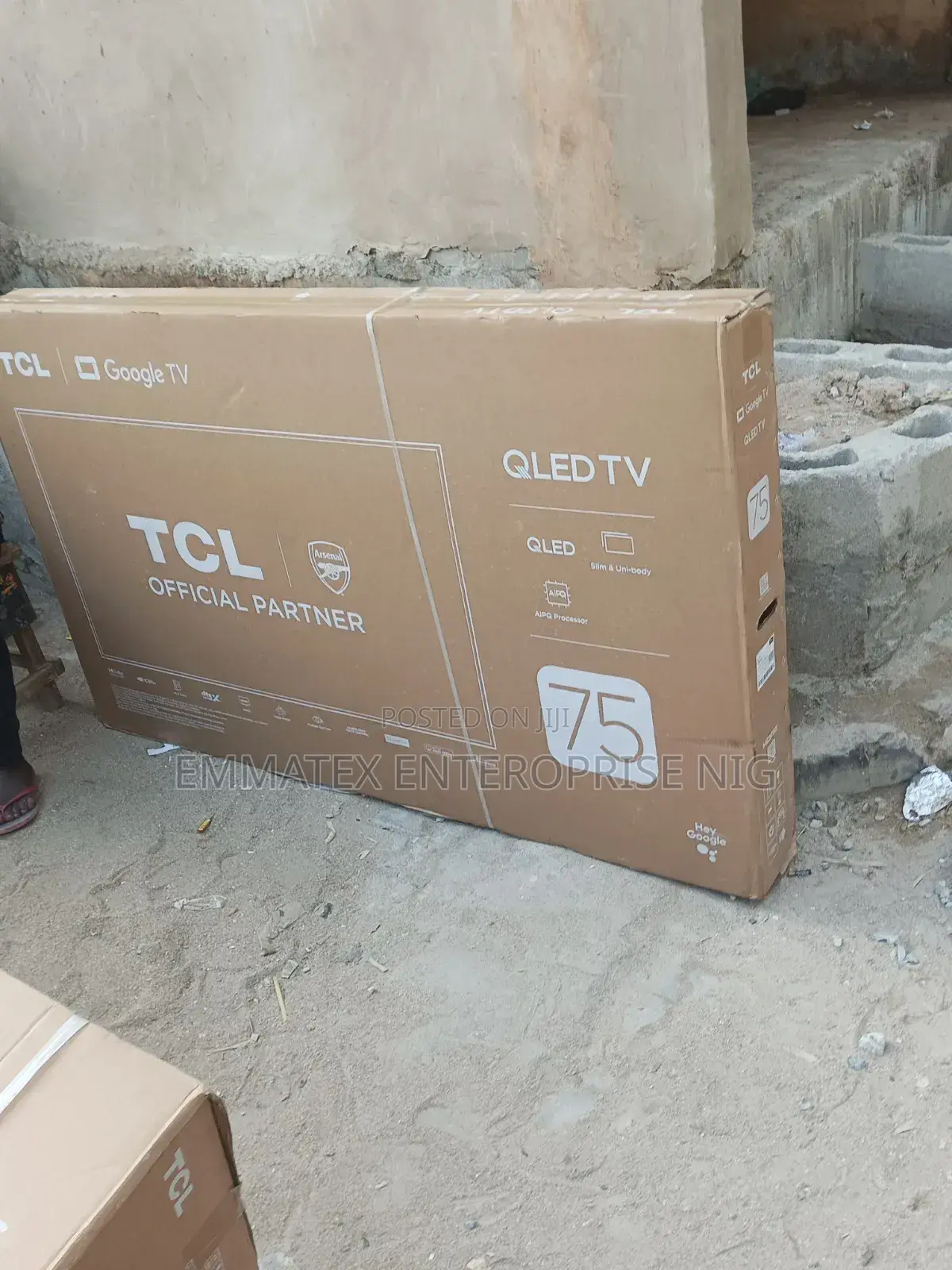 75" TCL Qled Google Television