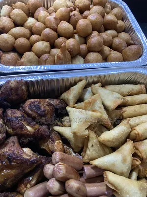 Small Chops Platters. Minimum Order Platter for 10