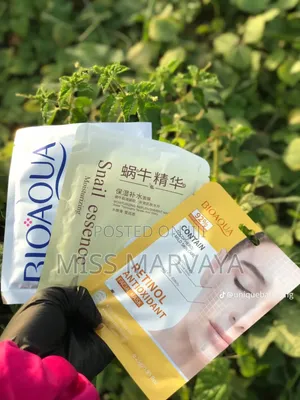 Facial Mask and Jewelry Available