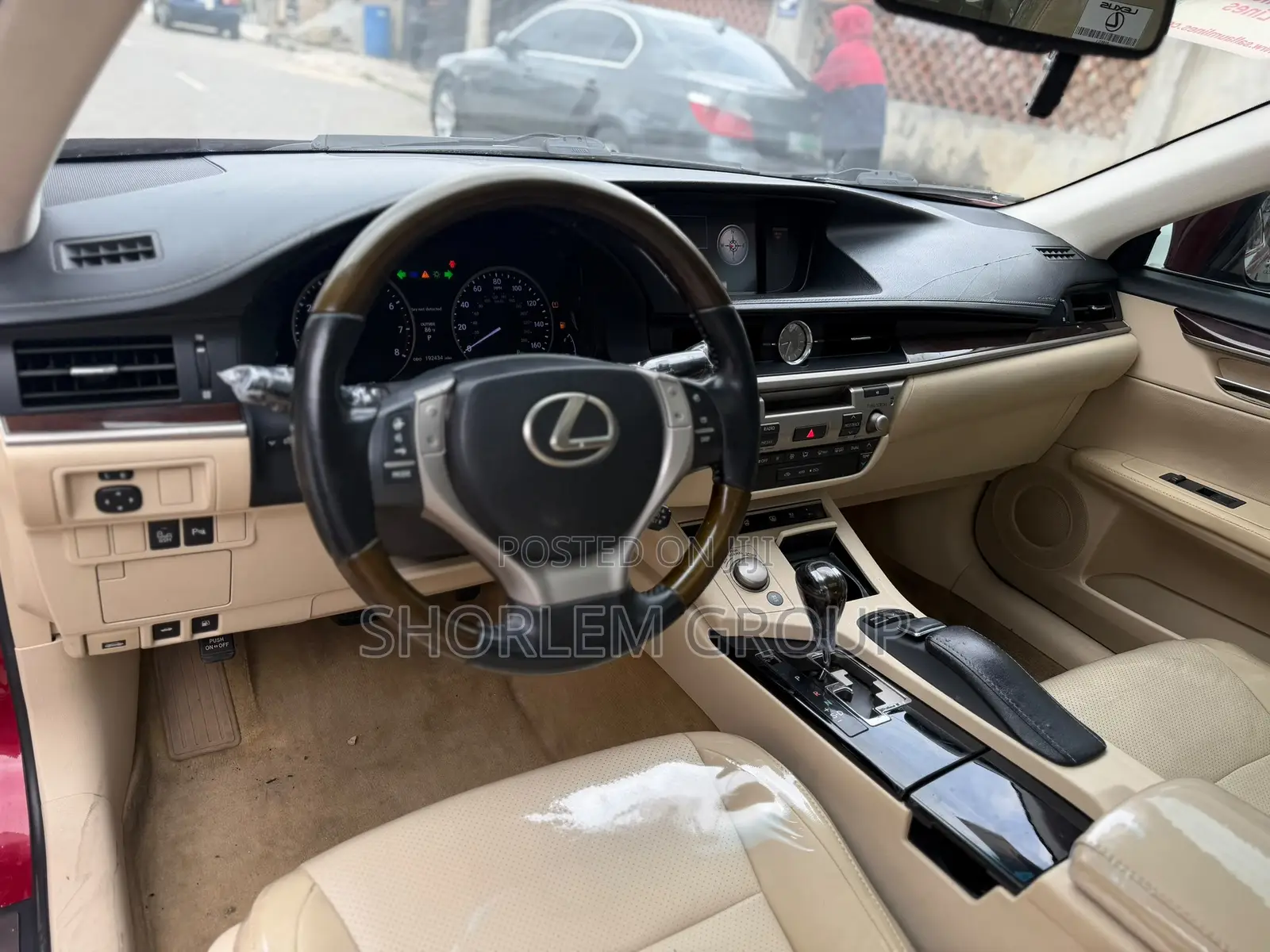 Lexus ES 2013 Red