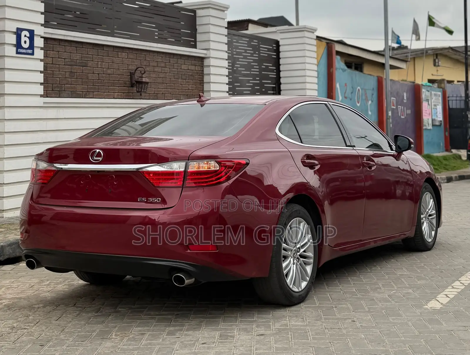 Lexus ES 2013 Red