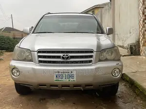 Toyota Highlander Limited V6 AWD 2003 Silver