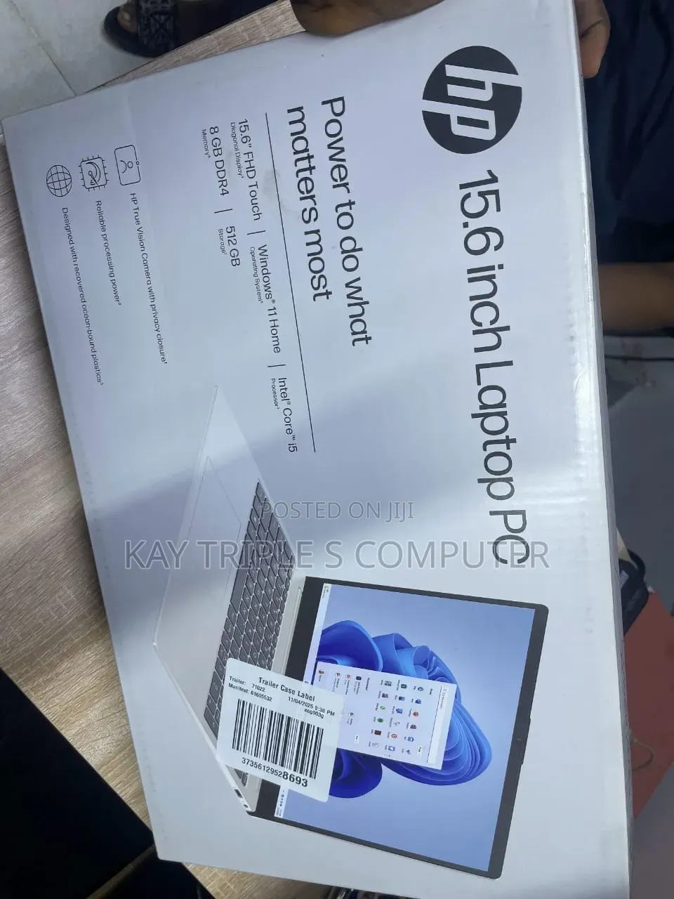 New Laptop HP 15 8GB Intel Core i5 SSD 512GB