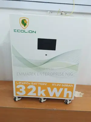 32kwh Life Po4 Battery 51.2v 628Ah
