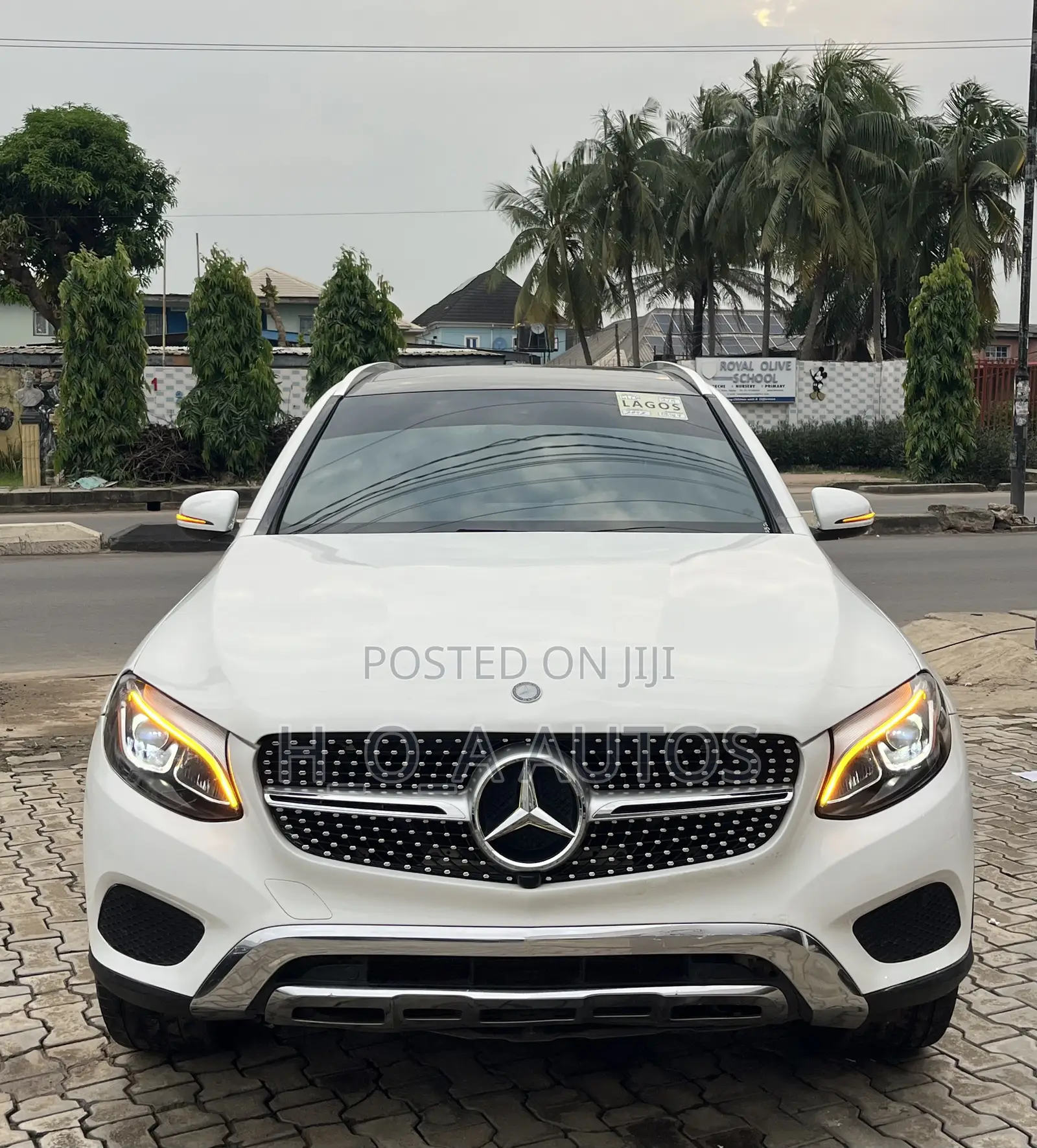 Mercedes-Benz GLC-Class 2017 White
