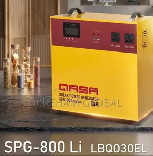 Qasa SPG-800 Lithium Solar Power Generator With a Rated Power of 800W