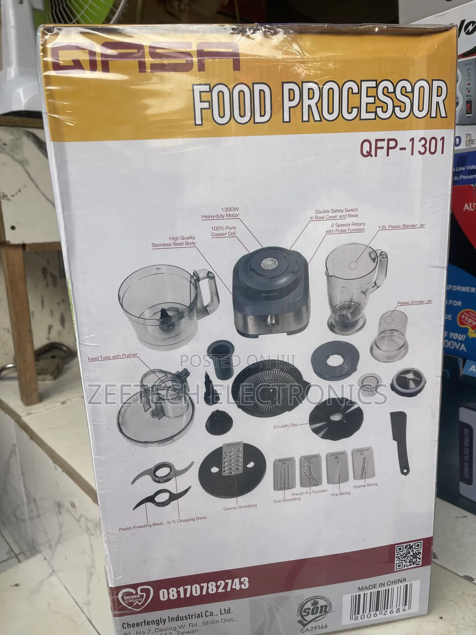 Qasa QFP-1301 High Food Processor