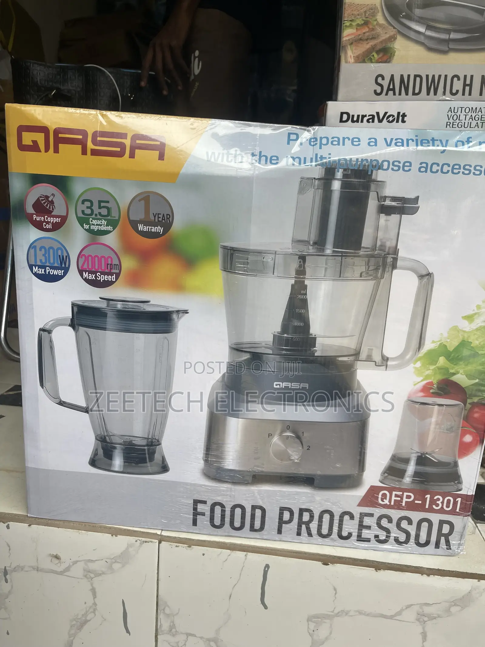 Qasa QFP-1301 High Food Processor