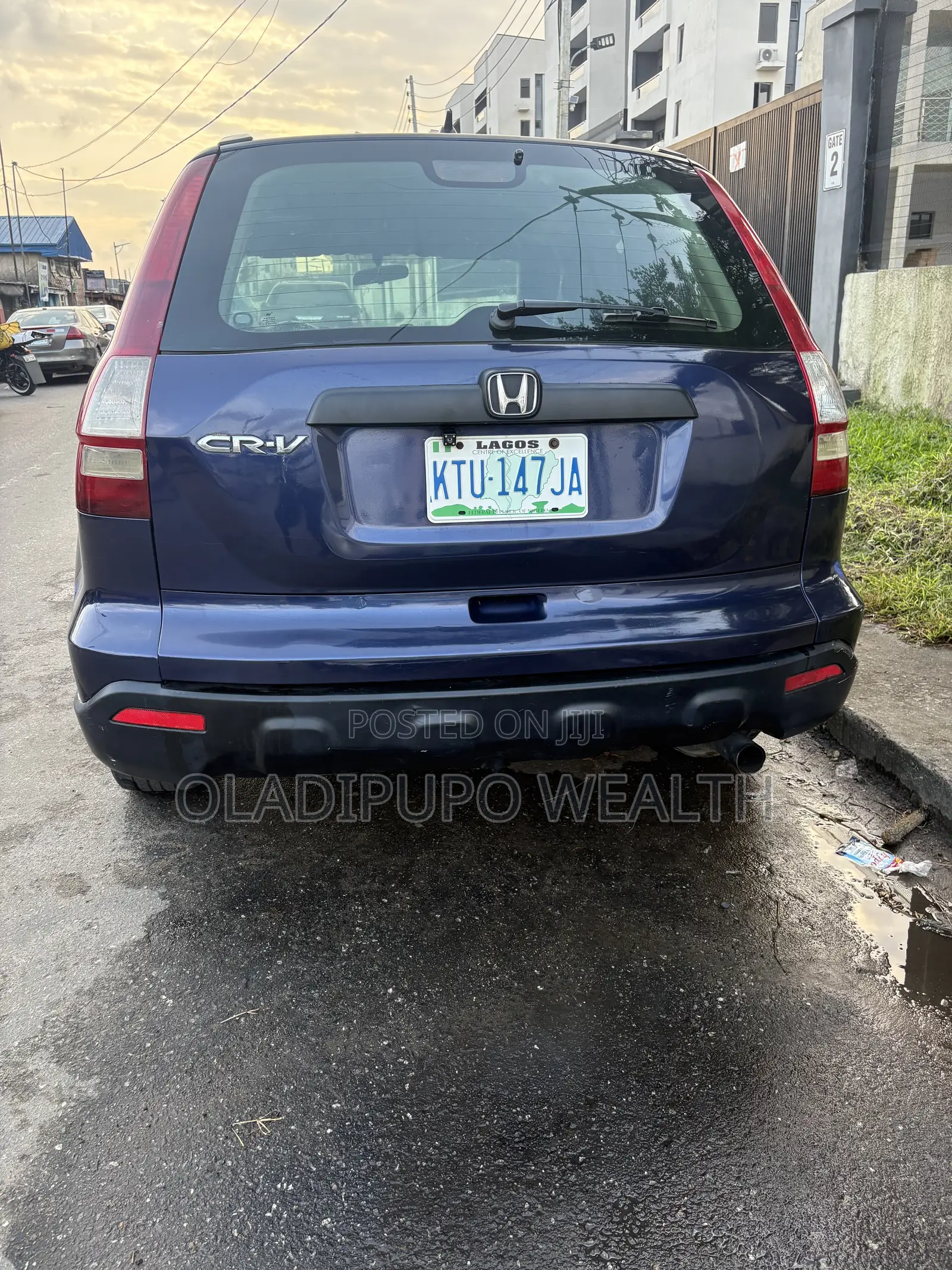 Honda CR-V 2008 Blue