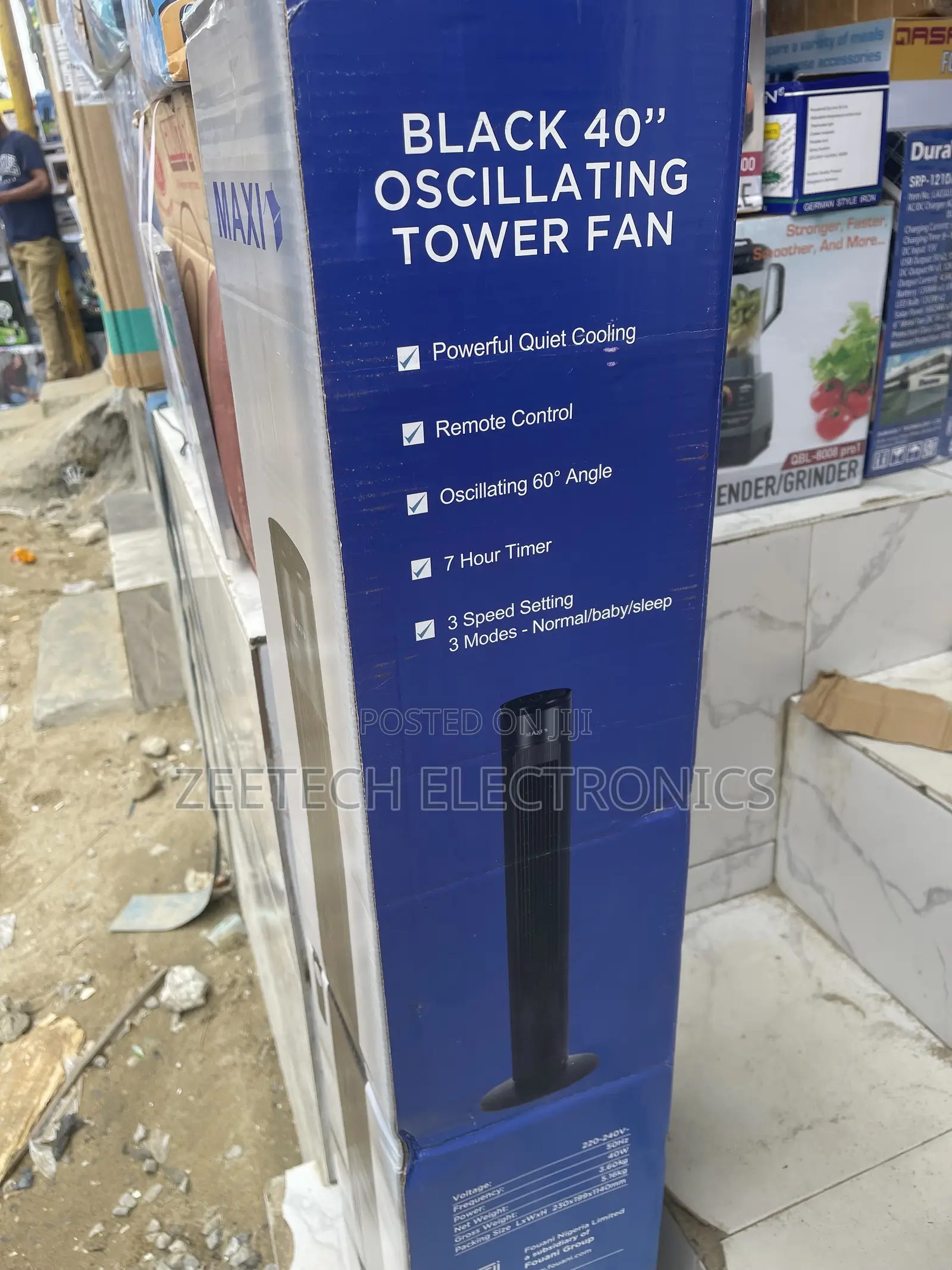 Maxi Tower Fan 40”