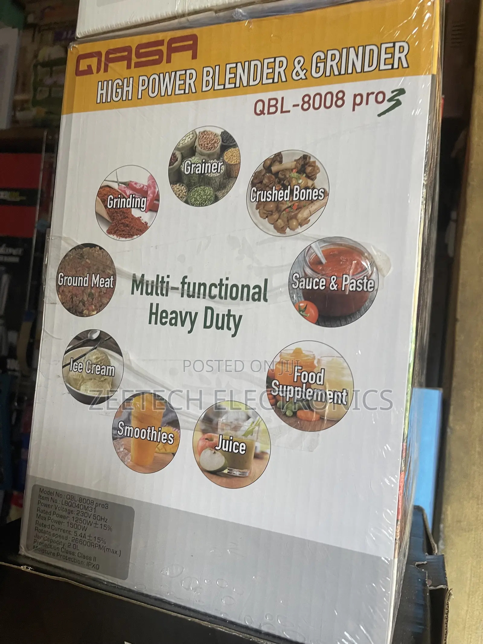 Qasa QBL-8008 Pro3 Blender