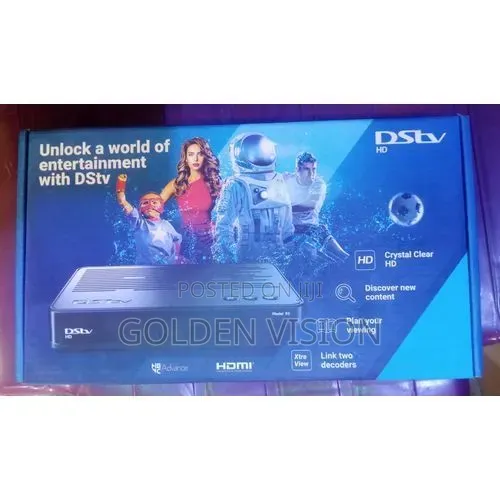 DSTV HD Decoder Complete Set 60cm + Free Activation