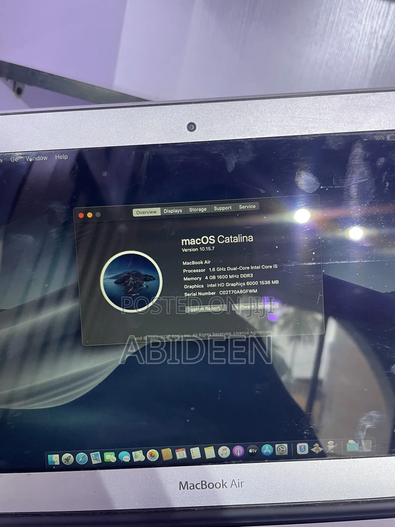 New Laptop Apple MacBook Air 2015 4GB Intel Core i5 SSD 128GB