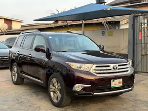 Toyota Highlander Limited 2012 Black