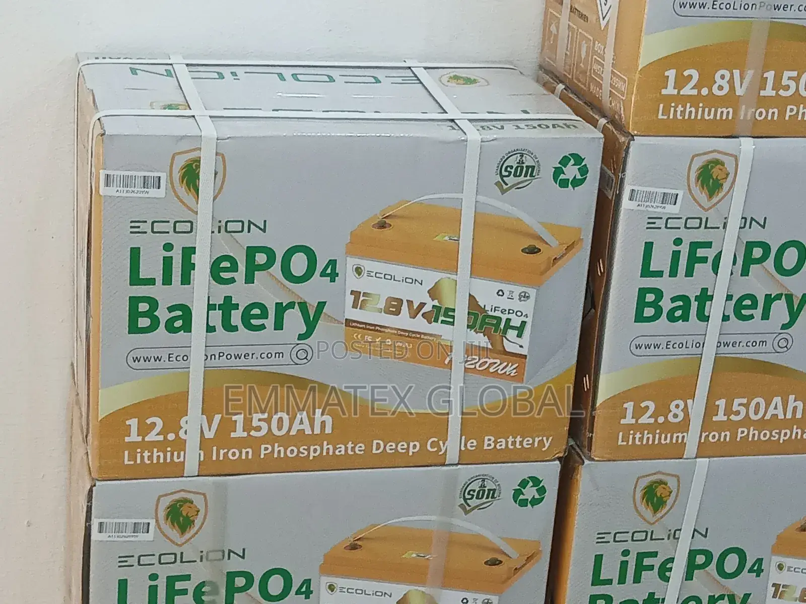 150ah 12.8v Ecolion Lithium Iron Phosphate Deep Battery