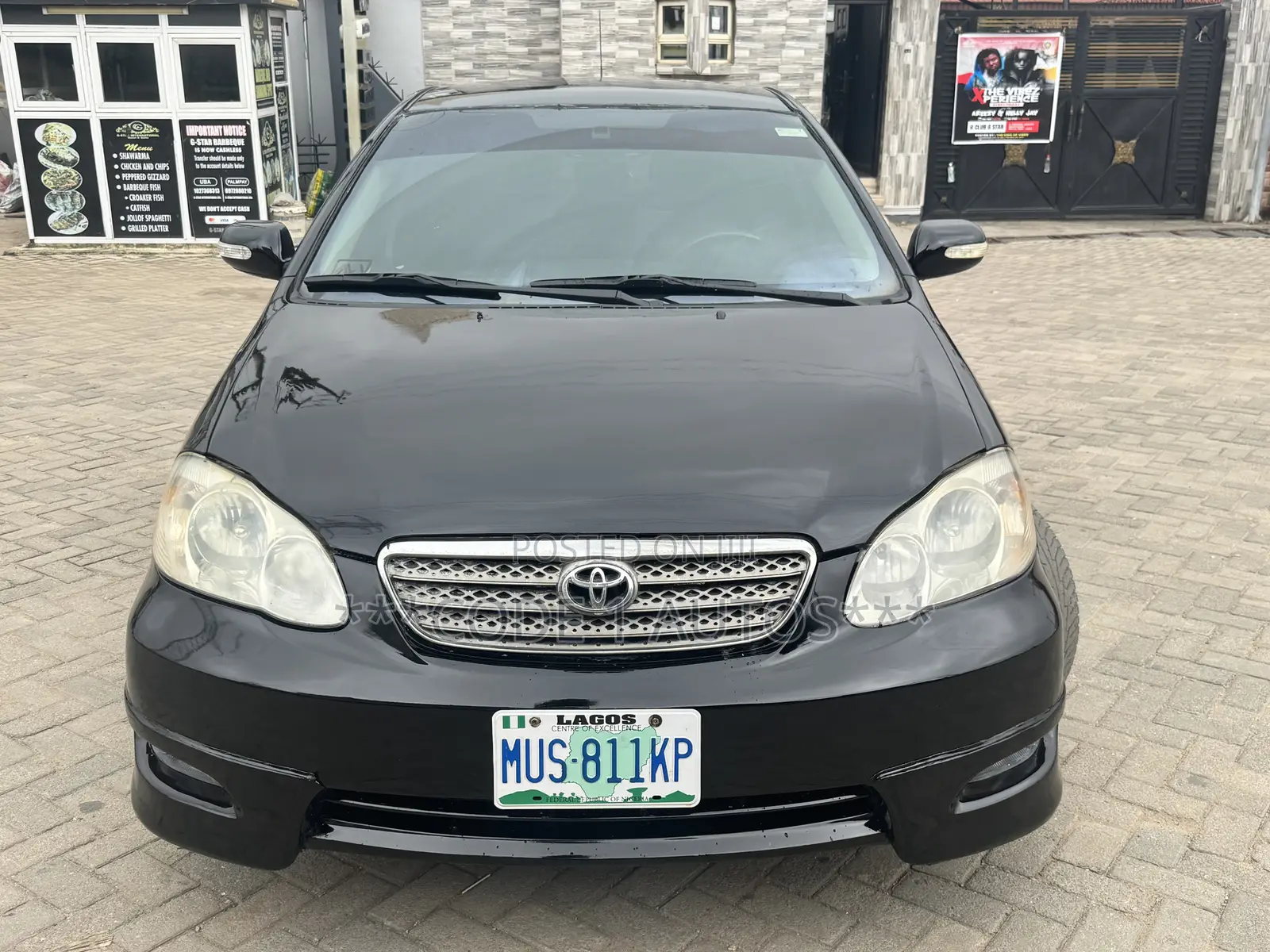 Toyota Corolla S 2007 Black