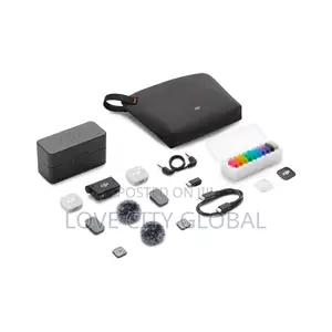 DJI Mic Mini 2 (2 TX+ 1 RX +Case) ANC Wireles Microphone Camera/iPhone