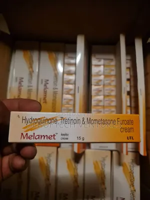 Melamet Hydroquinone, Tretinoin and Mometasone Furoate Cream 15g