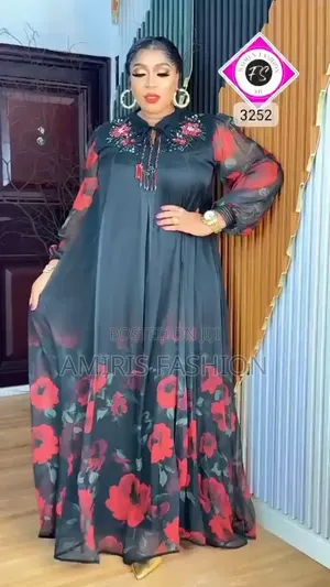 Turkey Beautiful Silk Long Gown