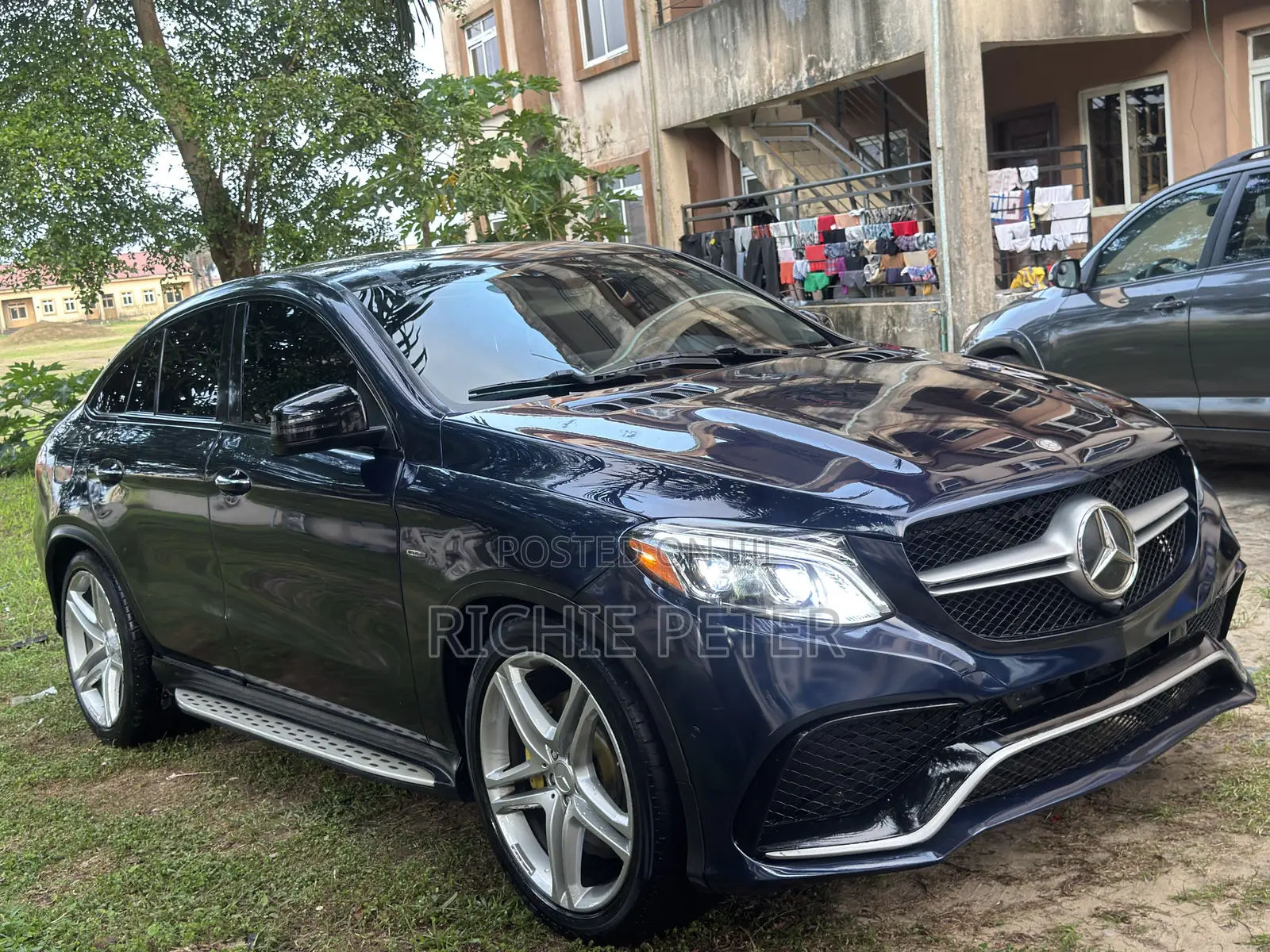 Mercedes-Benz GLE-Class 2017 Blue