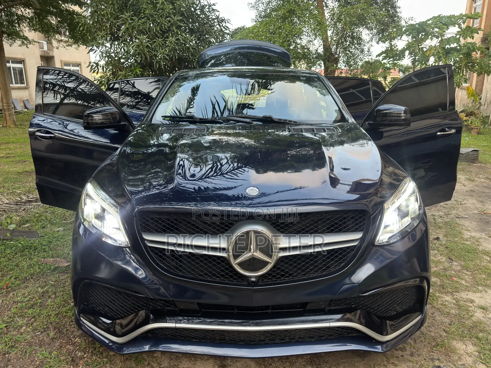 Mercedes-Benz GLE-Class 2017 Blue