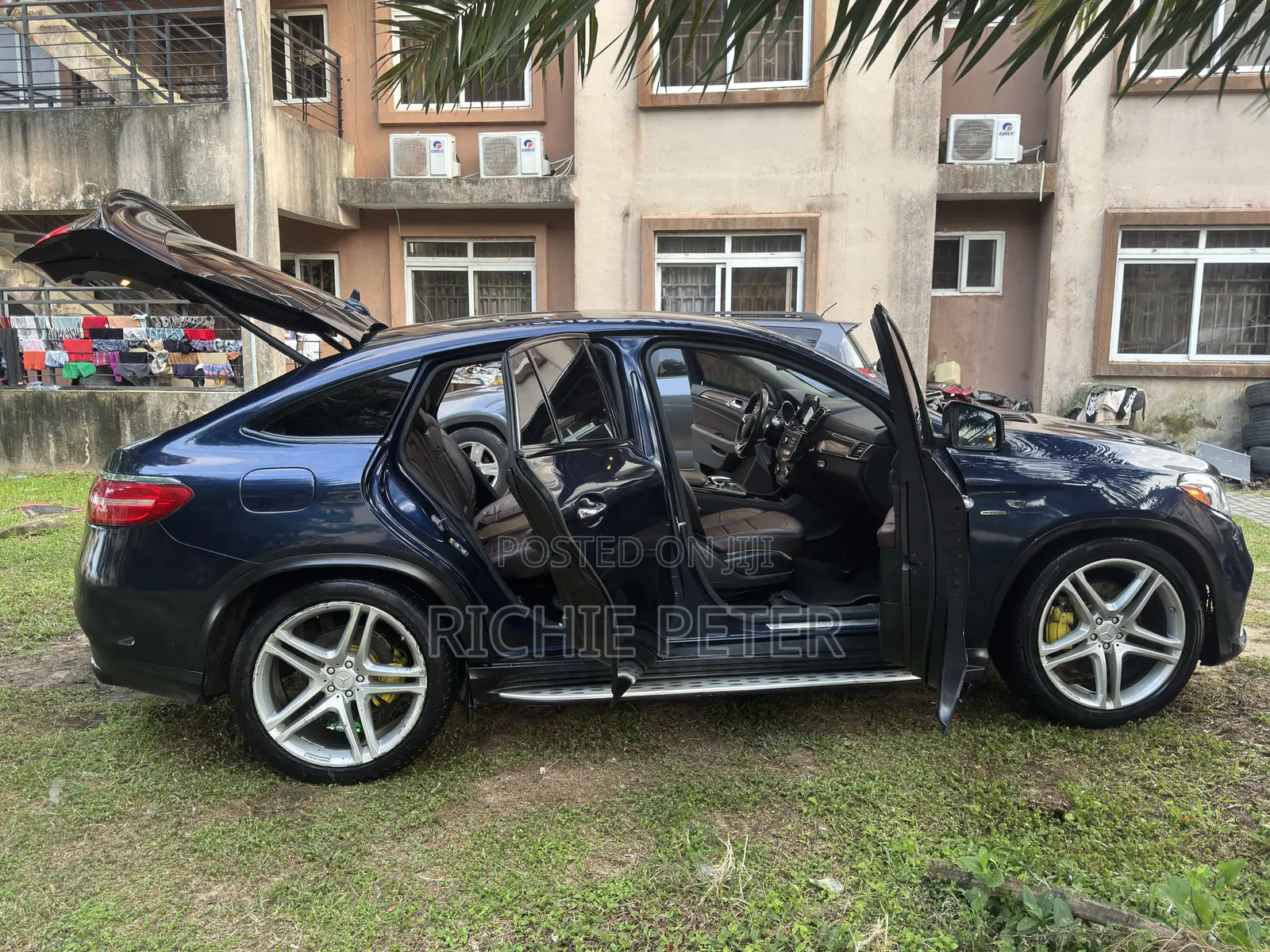 Mercedes-Benz GLE-Class 2017 Blue