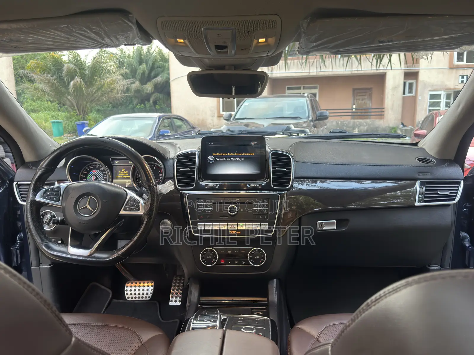Mercedes-Benz GLE-Class 2017 Blue