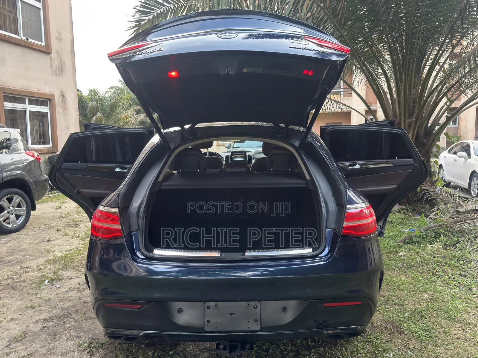 Mercedes-Benz GLE-Class 2017 Blue