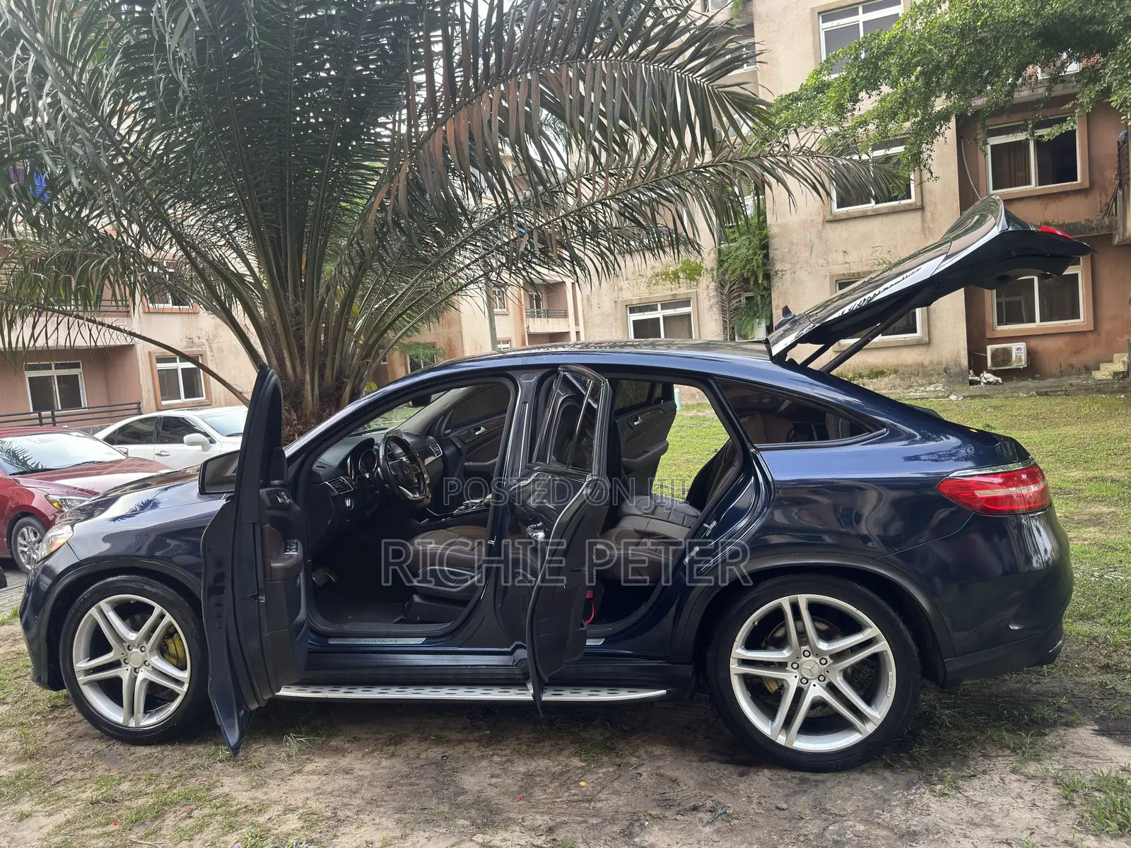 Mercedes-Benz GLE-Class 2017 Blue