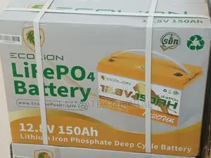 Lithium Phosphate Deep Cycle Battery Ecolion 150ah 12.8v