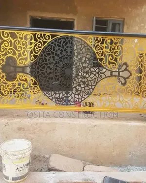 Pure Turkey Lazer Cut Wrought Iron Hand Rail