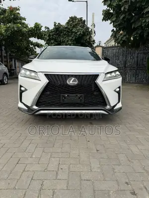 Lexus RX 350 F Sport AWD 2017 White
