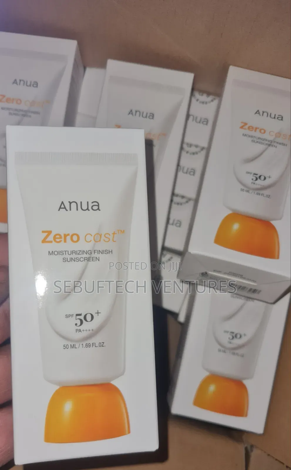Anua Zero Cast Moisturizing Finish Sunscreen SPF 50 - 50ML